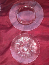 12 Sided Depression Glass Plate 7.5 Inch Diameter Mint - £11.78 GBP