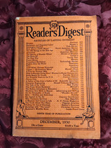 Readers Digest December 1930 Skyscrapers Sigmund Spaeth Louis Adamic S Chase - £21.94 GBP