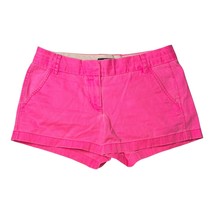 J Crew Bright Pink Chino Short Size 6 - £14.33 GBP