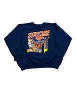 Vintage Rare 1980&#39;s Syracuse Orangemen Football Cartoon Print Sweatshirt XL - $1,367.11 MXN