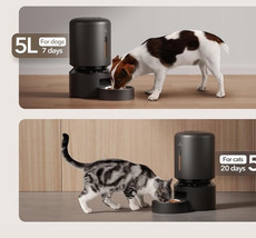 *New* - Petlibro Automatic Cat Feeder, 5G Wi Fi Automatic Dog Feeder - Pet Feeder - £39.76 GBP