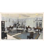 Writing Room New Kaiserhof Hotel Chicago Illinois 1920c postcard - £5.14 GBP