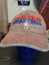 adidas NBA Los Angeles Clippers Flex Fitted Cap Hat  Gray / Red / Blue L/XL - £15.03 GBP