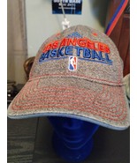 adidas NBA Los Angeles Clippers Flex Fitted Cap Hat  Gray / Red / Blue L/XL - $357.53 MXN