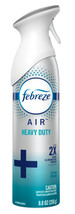 Febreze Heavy Duty Odor-Eliminating Air Freshener Spray, Crisp Clean, 8.8 fl oz - £7.11 GBP