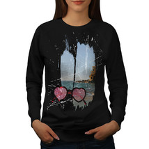 Wellcoda Sea Beach Travel Womens Sweatshirt, Holiday Casual Pullover Jumper - £22.84 GBP+