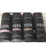 Top Hair Building Fibers 25.5 gram Black, Dark,Medium &amp; Light Brown,Blon... - $14.00