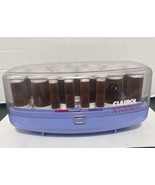 Clairol Kindness Vintage VH24 Hair Hot Rollers Curlers Velvet Flocked 1985 - $23.69
