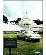 2006 Honda Accord Hybrid Sedan Vintage Print Ad Victorian Greenhouse Wal... - $10.97