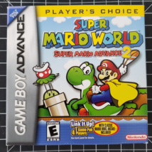 Super Mario World Super Mario Advance 2 Gameboy Advance gba video game - £19.54 GBP