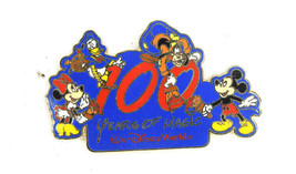 Disney 2002 Mickey, Minnie, Donald &amp; Goofy 100 Years Of Magic Pin#6688 - £7.95 GBP