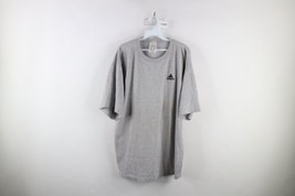 Vintage Adidas Mens XL Distressed Spell Out Short Sleeve T-Shirt Heather Gray - £27.65 GBP