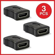 3 x HDMI to HDMI Coupler Extender Female Joiner Adapter Coupling Connector F/F - £4.85 GBP