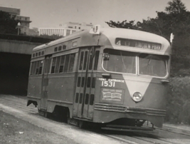 Capital Transit Company #1531 Route 40 Lincoln Park PCC Streetcar Trolley Photo - £7.58 GBP