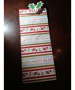 Merry Christmas wine Bag - $8.08 CAD