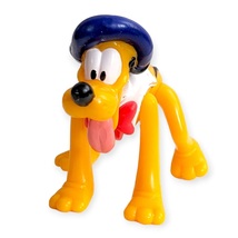 Epcot Disney Vintage 1993 Toy Figurine: Pluto Wearing Beret, France - £10.31 GBP
