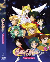 Dvd Anime Sailor Moon Season 5: Sailor Stars 1996 Episode 1-34 Dhl Express - £44.03 GBP