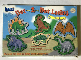 Lauri Dot-2-Dot Lacing Dinosaurs - £9.25 GBP