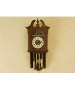 Waltham Spartus Wall Clock, Faux Wood, Imitation Weights/Chains, Vintage... - €25,16 EUR