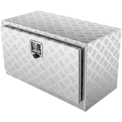 Underbody Truck Box, 30"×14"×16" Pickup Storage Box, Heavy Duty Aluminum Diamond