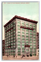 Board of Trade Building Portland OR Oregon UNP DB Postcard W10 - $5.89