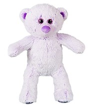 Cuddly Soft 8 inch Stuffed Lavender Purple Bear...We stuff &#39;em...you lov... - £9.46 GBP