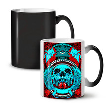 Illuminati Angel Skull NEW Colour Changing Tea Coffee Mug 11 oz | Wellcoda - $19.99