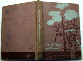 THE NEW PEOPLE AND PROGRESS 1961 Curriculum Foundation 6 gr Dick &amp; Jane ... - £17.02 GBP