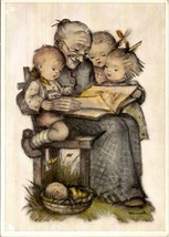 Hummel 14288 Grandmother GroBmutter Vintage Josef Muller Postcard T15 - $9.95