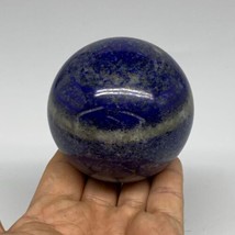 1.14 lbs, 2.7&quot; (69mm), Lapis Lazuli Sphere Ball Gemstone @Afghanistan, B33146 - £135.51 GBP