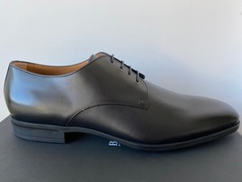 Hugo Boss ITALIAN-MADE Derby Shoes Size 10/44 VEGETABLE-TANNED Leather - $269.99