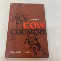 Cow Country History Paperback Book Will James University Of Nebraska Press 1973 - £9.55 GBP