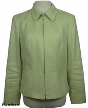 Talbots Jacket Full Zip Green Womens Size 8 - £7.90 GBP