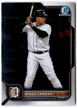 2022 Bowman Chrome #88 Miguel Cabrera NM-MT Tigers ID:47099 - £4.68 GBP