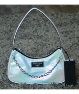Kendall + Kylie Iridescent Underarm Shoulder Purse Handbag with Chain NW... - £35.85 GBP