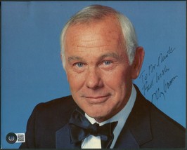 Johnny Carson Signed 8X10 Photo To The Infamous Dr Dante Hypnotist Fraudster Bas - £289.07 GBP