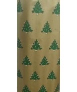 ☃️Same Day Ship》DECORATED CHRISTMAS TREE CHRISTMAS WRAPPING PAPER》20 SQ FT - £7.23 GBP