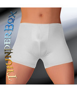 ThunderBox Nylon Spandex WHITE Pouch Shorts S, M, L, XL - €21,29 EUR