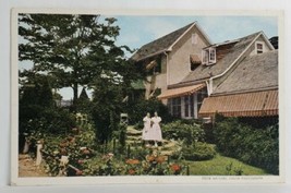 Silver Spring Maryland Mrs K&#39;s Toll House Tavern Garden of Flowers Postcard S20 - £10.31 GBP