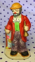 Emmett Kelly Jr. Collection By Flambro Clown With Horn And Trunk - $198.14 MXN