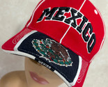 Mexico Tourist Hawk Flag Logo Arched Adjustable Baseball Cap Hat - £11.41 GBP