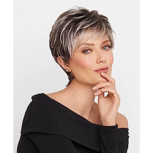 Crushing Casual Wig Short Boy Cut lace Front Angled Fringe by Raquel Welch Wigs  Item image 2