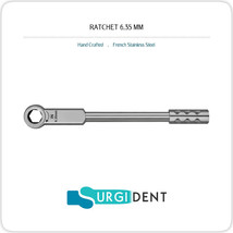 Torque Ratchet Wrench 10-40 Ncm 6.35 Mm Dental Implant Square Driver - £15.98 GBP