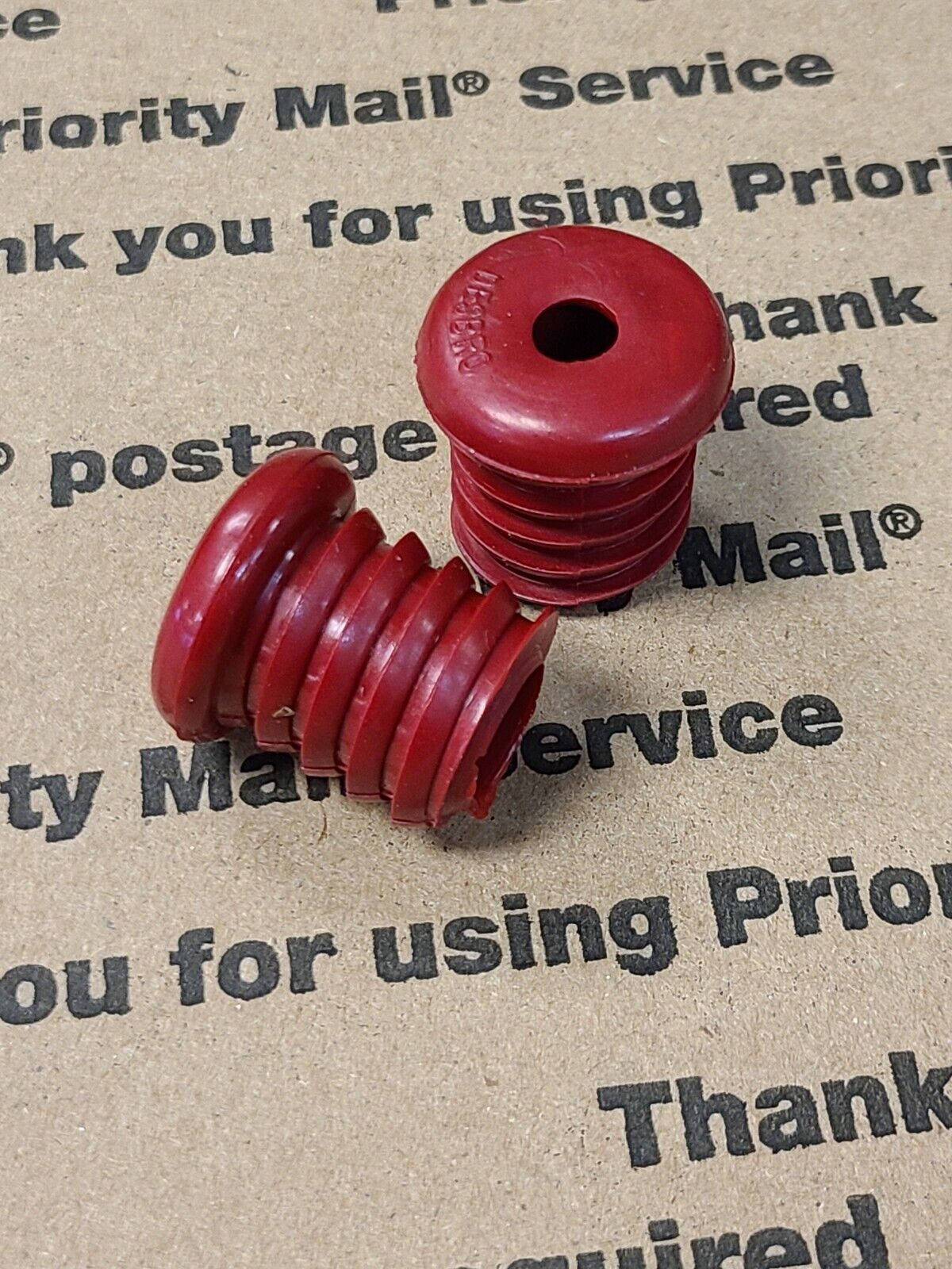 Vintage DESBRO Bicycle Handlebar Plug Rubber Bike Grips End Cap Covers R... - $2.50