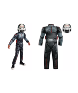 new DISNEY STAR WARS originals WRECKER COSTUME boys 4 or 7/8 glow in dar... - £29.84 GBP