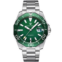 Mechanical Watch Men&#39;s Steel B Multifunctional Fashion Waterproof Trendy Men&#39;s W - £199.73 GBP
