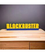 Blockbuster Sign Display Retro 90s Logo Home Theater Desk Decor Man Cave - $14.69