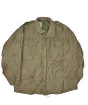 Vintage Field Coat Mens L US Military Cold Weather M65 Jacket Army OG 107 80s - £49.16 GBP