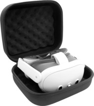 Insignia- Hard-shell Carrying Case for Meta Quest 3 and Meta Quest 2 - B... - $46.99