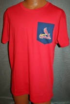 St Louis Cardinals Blue Pocket Promotional Sga T-SHIRT Xl Unworn Baseball - £12.63 GBP